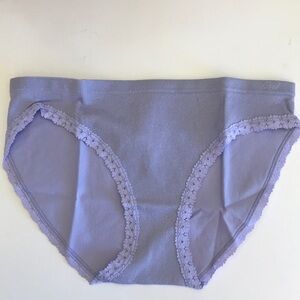 NWT Pink Victoria’s Secrets purple shimmering bikini Sz S